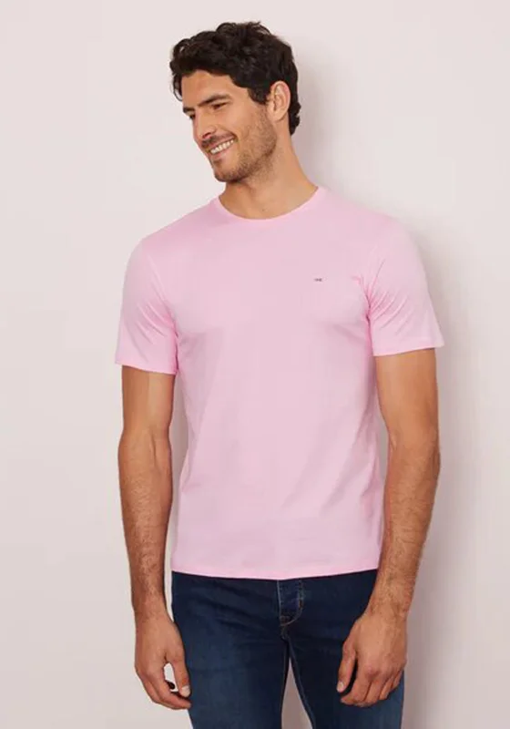 Eden Park Crew Neck T-Shirt, Rose