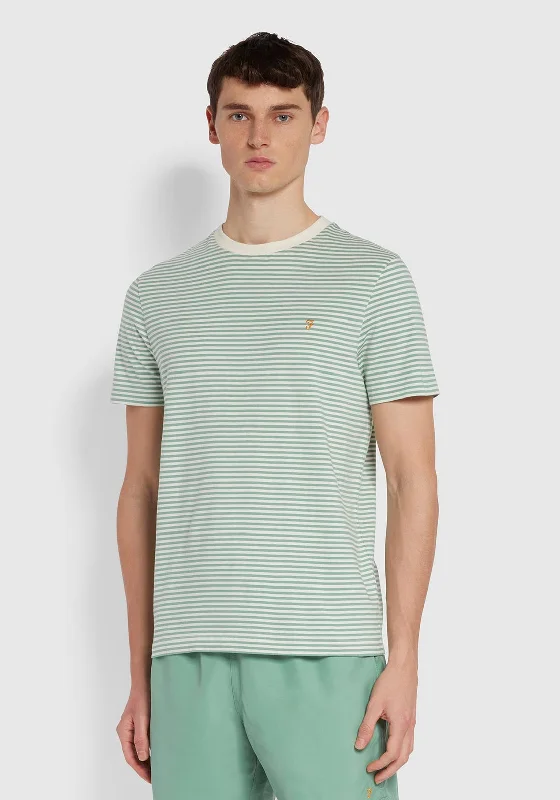 Farah Daytona Organic T-Shirt, Jade Green