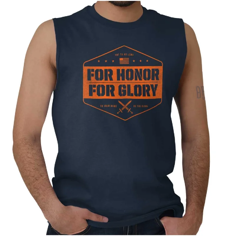 For Honor and Glory Sleeveless T Shirt