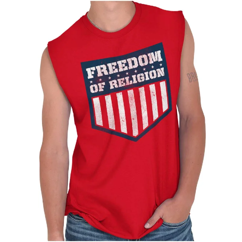 Freedom of Religion Sleeveless T Shirt