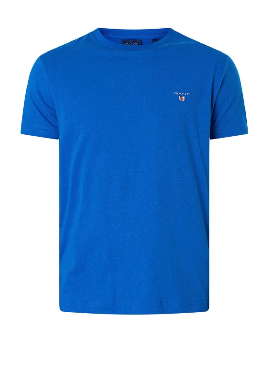 Gant Original Logo T-Shirt, Lapis Blue