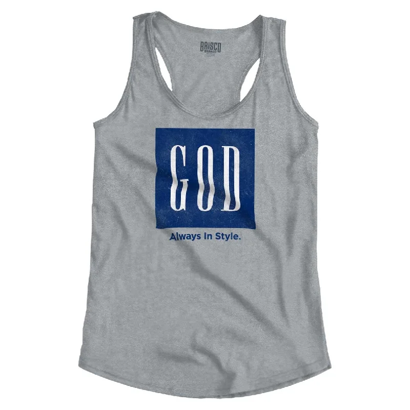 God In Style Racerback