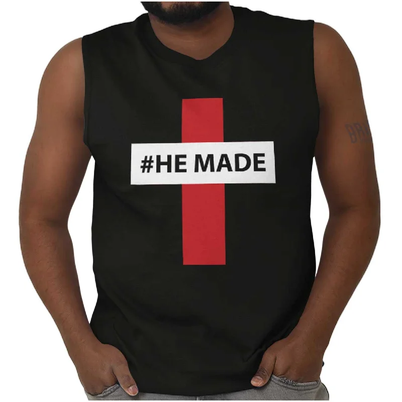 Hashtag Religious Sleeveless T Shirt