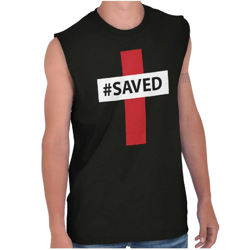 Hashtag Saved Sleeveless T Shirt