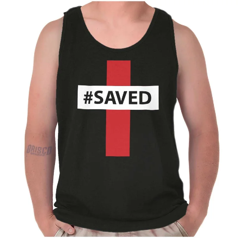 Hashtag Saved Tank Top