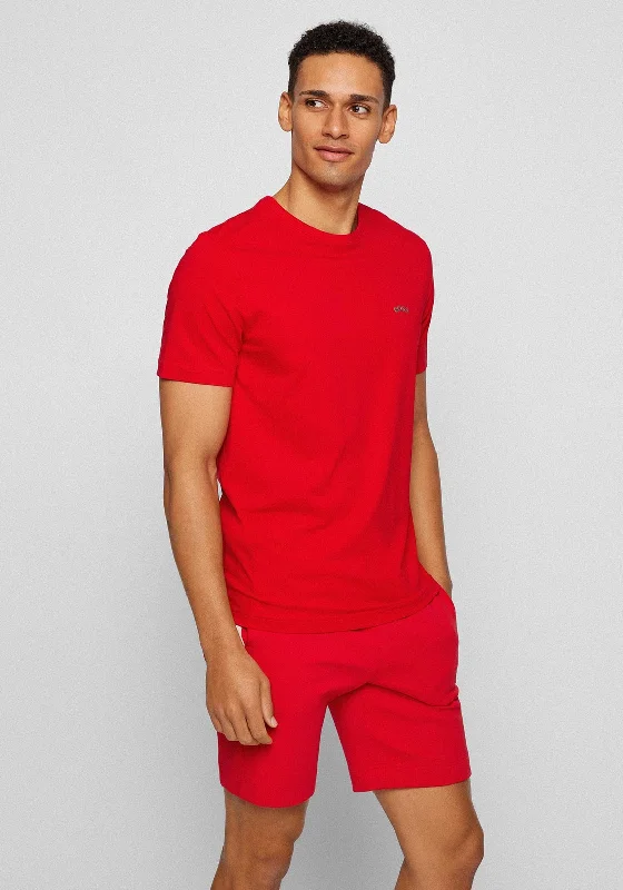 Hugo Boss Logo Crew Neck T-Shirt, Red