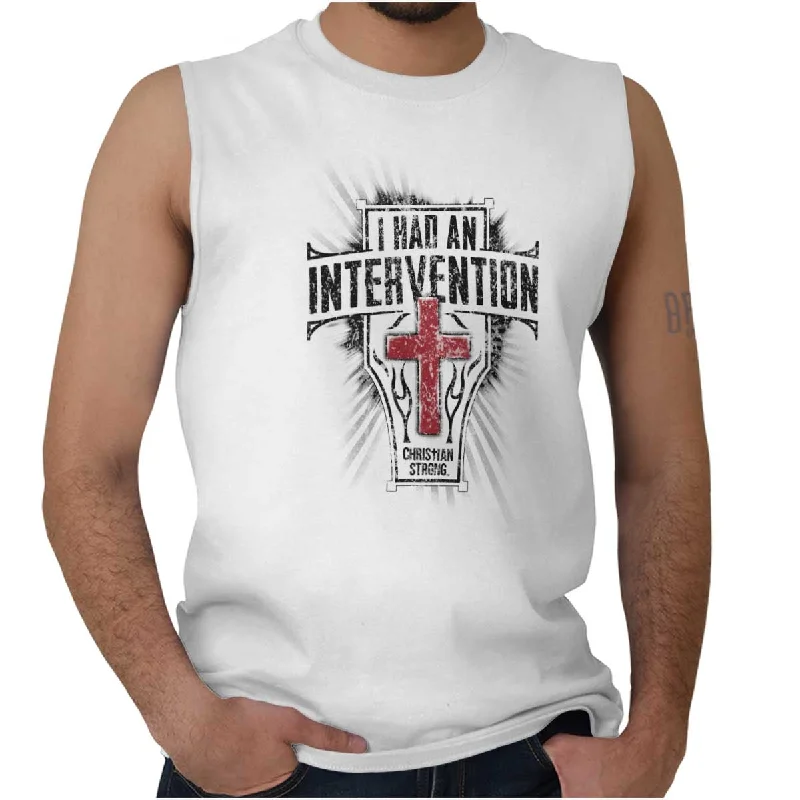 Intervention Sleeveless T-Shirt