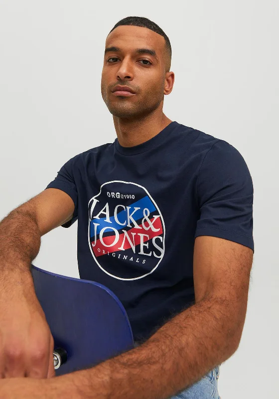 Jack & Jones Cody T-Shirt, Navy Blazer