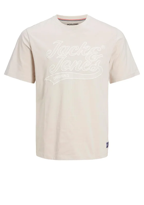 Jack & Jones Trevor Upscale T-Shirt, Moonbeam