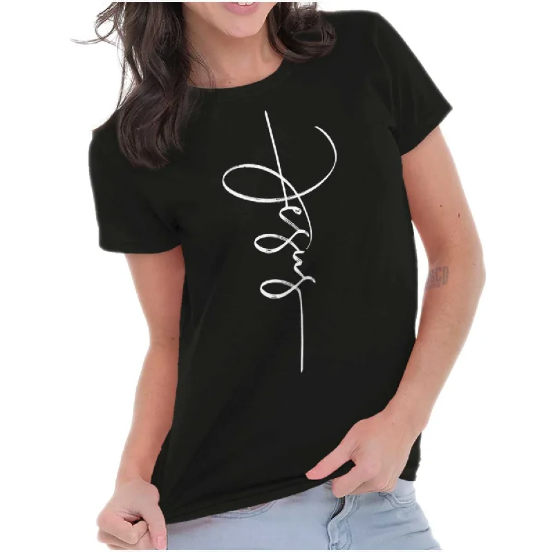 Jesus Fashion Ladies T Shirt