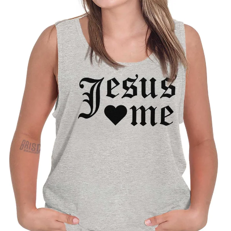 Jesus Hearts Me Tank Top