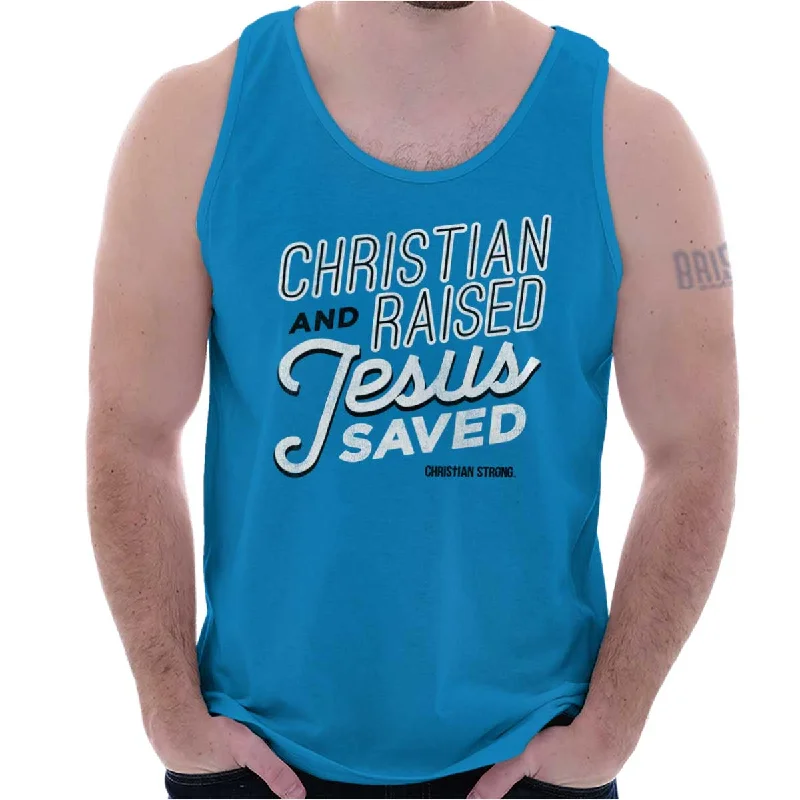 Jesus Saved Me Tank Top