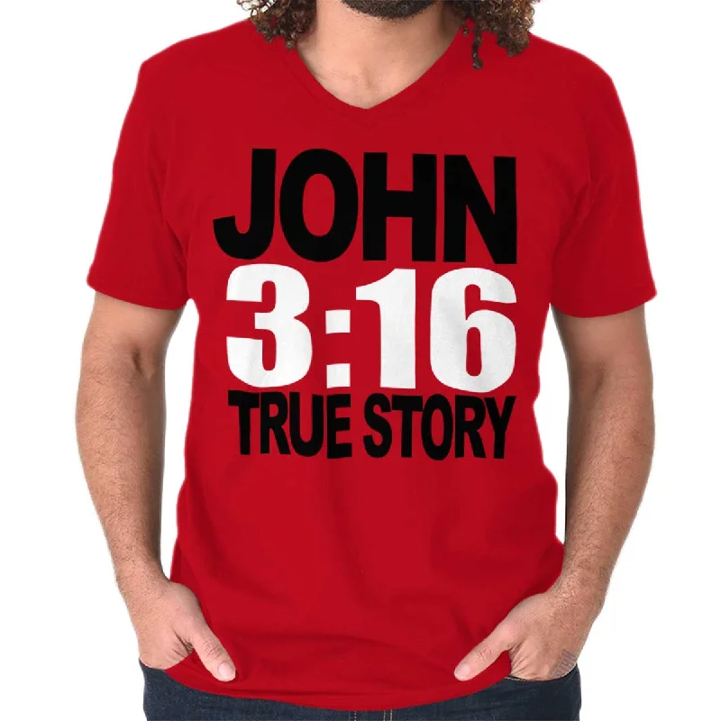 John 3:16 V-Neck T-Shirt