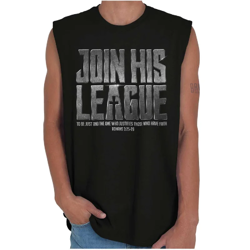 Join His League Sleeveless T-Shirt