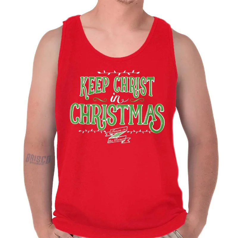 Keep Christ in Christmas Tank Top