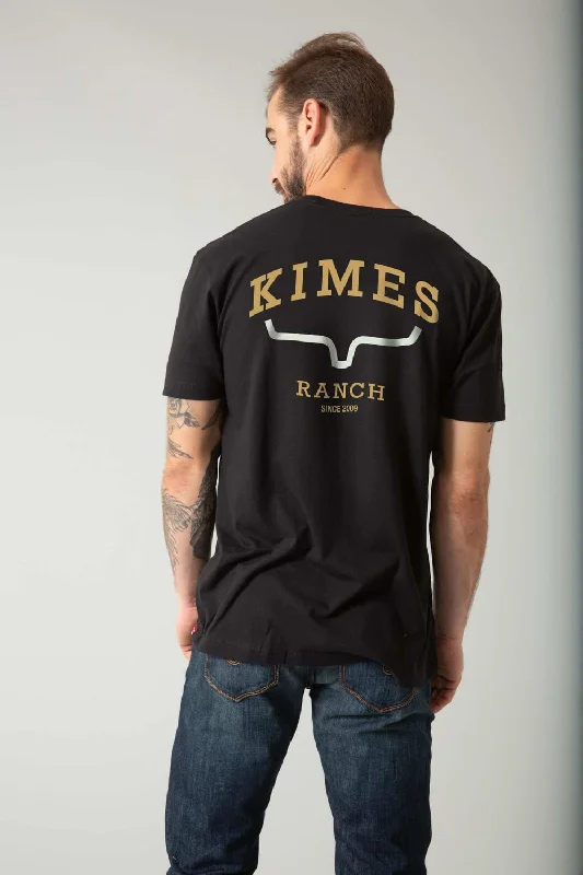 Kimes Ranch Mens Since 2009 Black Cotton Blend S/S T-Shirt