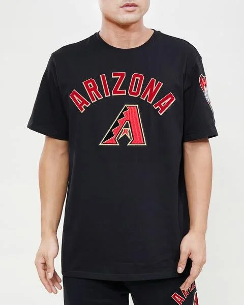 MLB ARIZONA DIAMONDBACKS CLASSIC BRISTLE MEN'S TOP (BLACK)