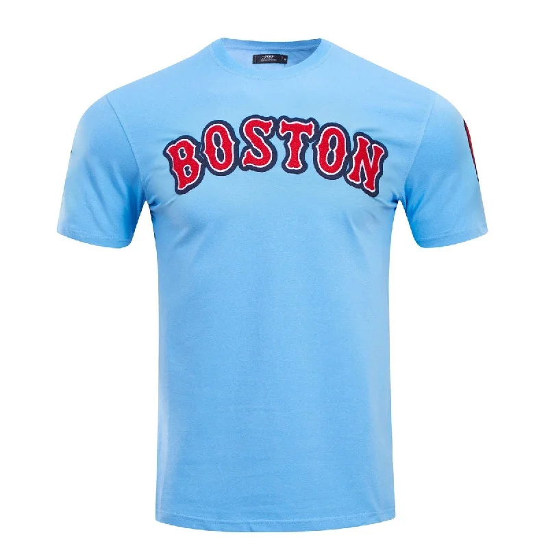 MLB BOSTON RED SOX CLASSIC CHENILLE MEN'S TOP (UNIVERSITY BLUE)