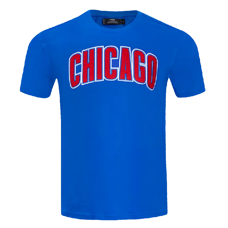 MLB CHICAGO CUBS CLASSIC CHENILLE MEN'S TOP (ROYAL BLUE)