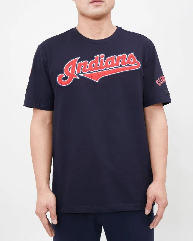 MLB CLEVELAND GUARDIANS CLASSIC CHENILLE MEN'S TOP (MIDNIGHT NAVY)