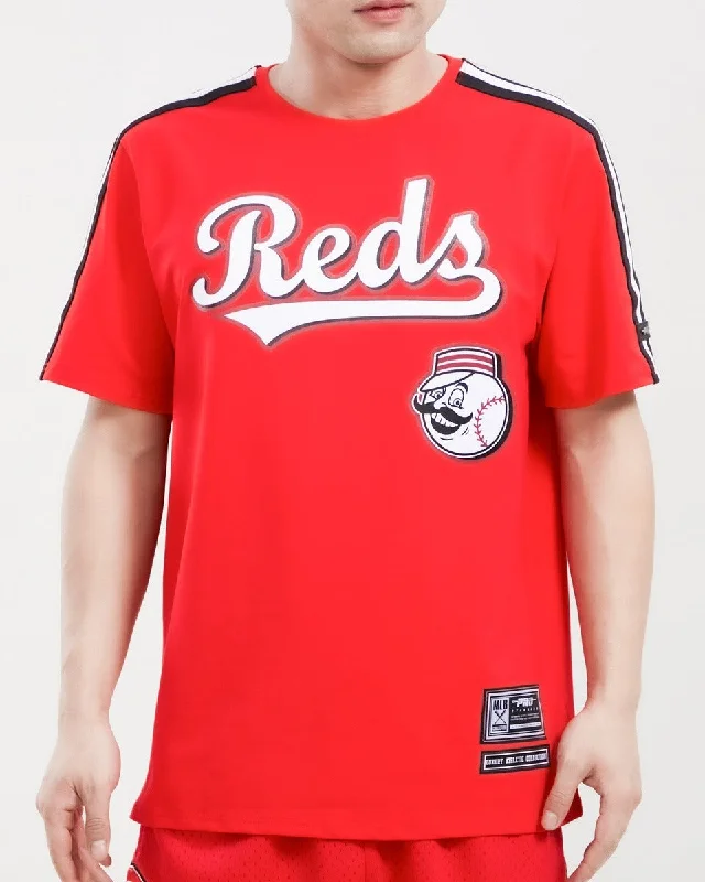 MLB CINCINNATI REDS LOGO PRO TEAM MEN'S TAPING TOP (RED/BLACK)