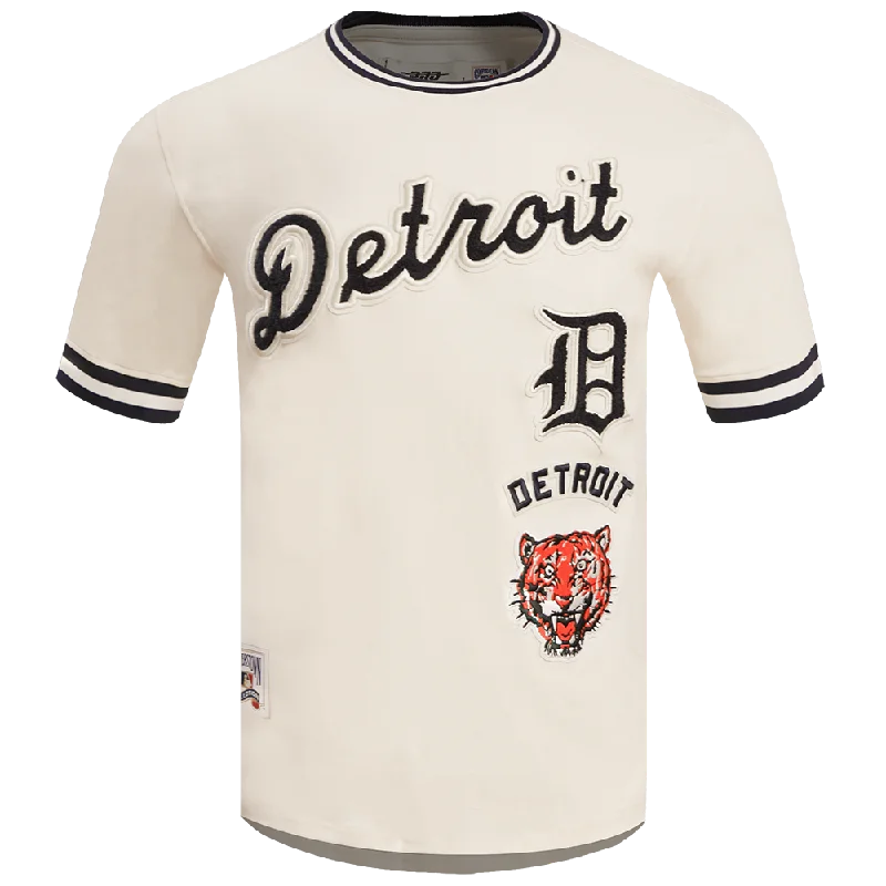 MLB DETROIT TIGERS RETRO CLASSIC MEN'S TOP (EGGSHELL/ MIDNIGHT NAVY)