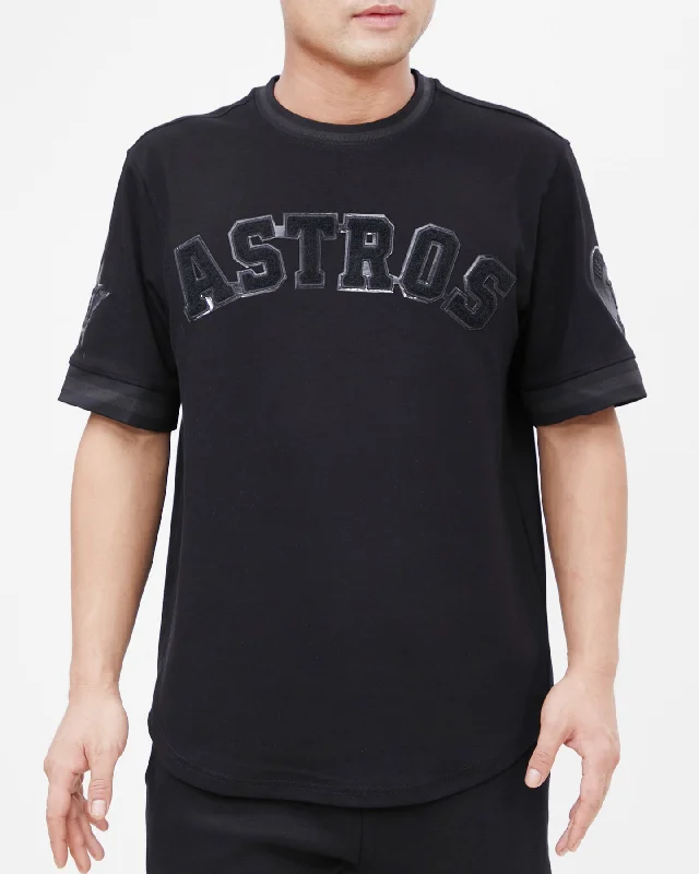 MLB HOUSTON ASTROS TRIPLE BLACK MEN'S TOP (TRIPLE BLACK)