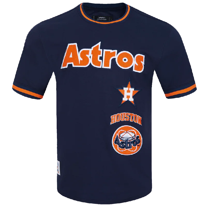 MLB HOUSTON ASTROS RETRO CLASSIC MEN'S TOP (MIDNIGHT NAVY/ORANGE/MIDNIGHT NAVY)