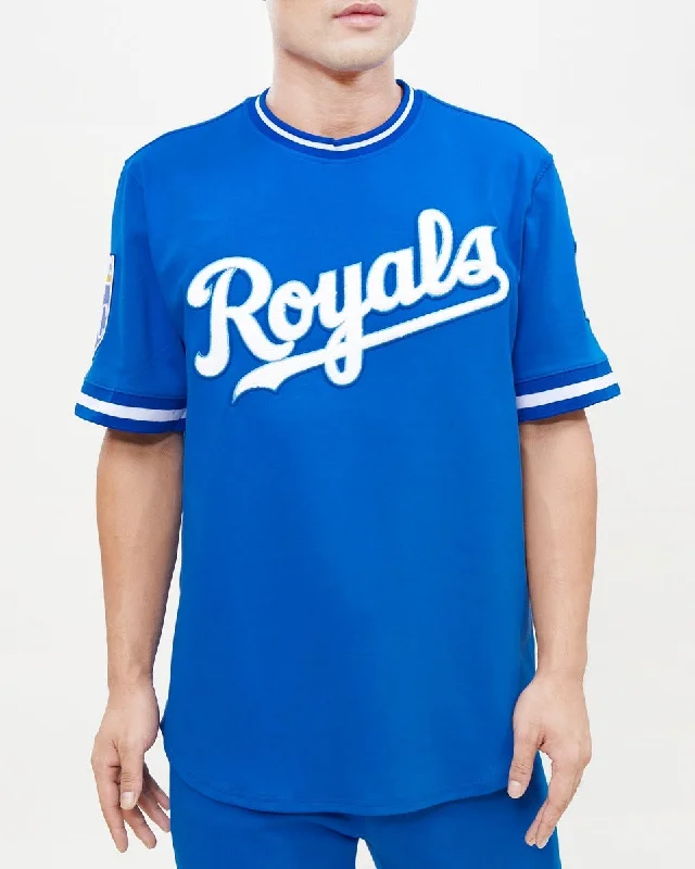 MLB KANSAS CITY ROYALS CLASSIC CHENILLE MEN'S TOP (ROYAL BLUE)