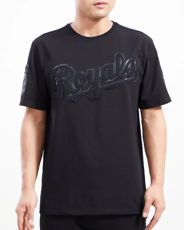 MLB KANSAS CITY ROYALS TRIPLE BLACK MEN'S TOP (TRIPLE BLACK)