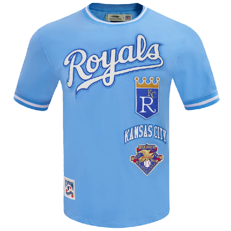 MLB KANSAS CITY ROYALS RETRO CLASSIC MEN'S TOP (UNIVERSITY BLUE)