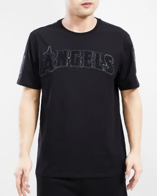 MLB LOS ANGELES ANGELS TRIPLE BLACK MEN'S TOP (TRIPLE BLACK)