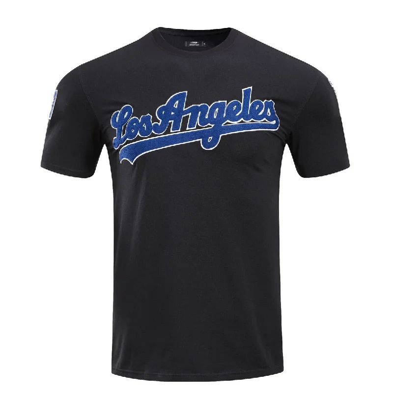 MLB LOS ANGELES DODGERS CLASSIC CHENILLE MEN'S TOP (BLACK)