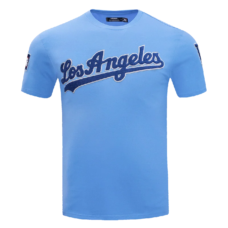 MLB LOS ANGELES DODGERS CLASSIC CHENILLE MEN'S TOP (UNIVERSITY BLUE)