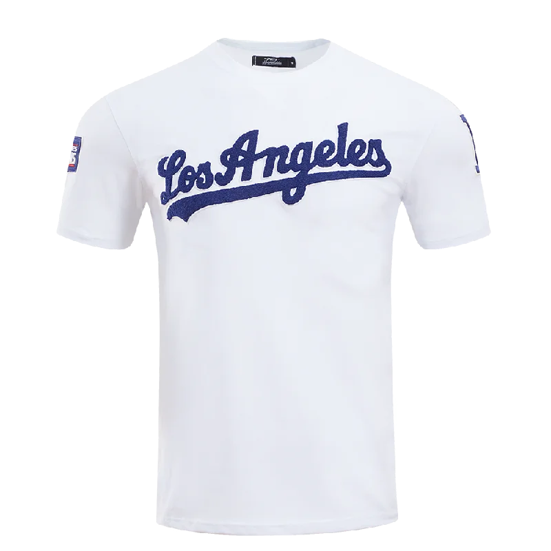 MLB LOS ANGELES DODGERS CLASSIC CHENILLE MEN'S TOP (WHITE)