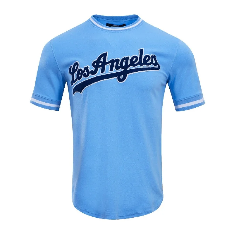 MLB LOS ANGELES DODGERS CLASSIC CHENILLE MEN'S TOP (UNIVERSITY BLUE)