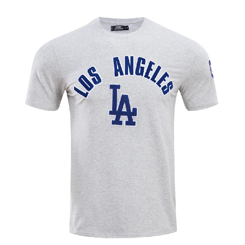 MLB LOS ANGELES DODGERS CLASSIC BRISTLE MEN'S TOP (HEATHER GREY)