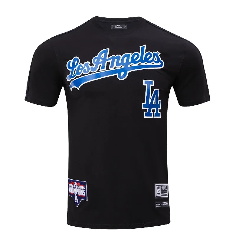 MLB LOS ANGELES DODGERS LOGO PRO TEAM MEN'S TAPING TOP (BLACK)