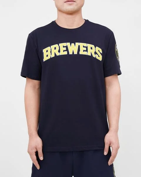 MLB MILWAUKEE BREWERS CLASSIC CHENILLE MEN'S TOP (MIDNIGHT NAVY)