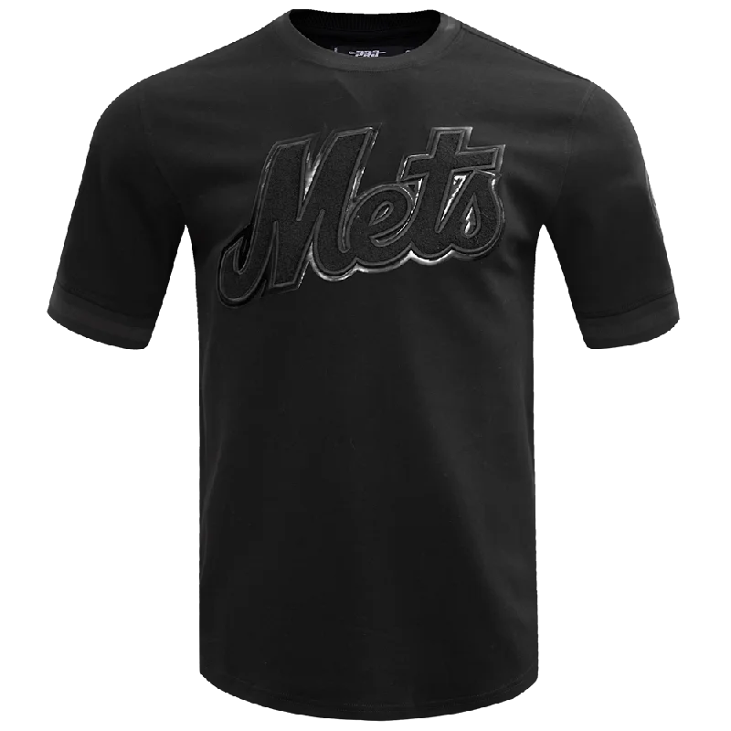 MLB NEW YORK METS TRIPLE BLACK MEN'S TOP (TRIPLE BLACK)