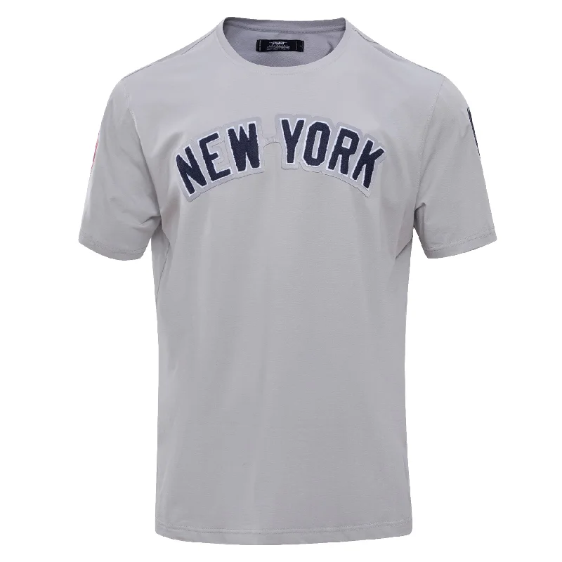 MLB NEW YORK YANKEES CLASSIC CHENILLE MEN'S TOP (GRAY)