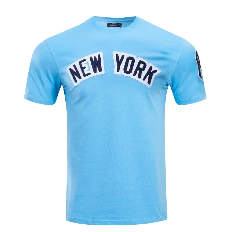 MLB NEW YORK YANKEES CLASSIC CHENILLE MEN'S TOP (UNIVERSITY BLUE)