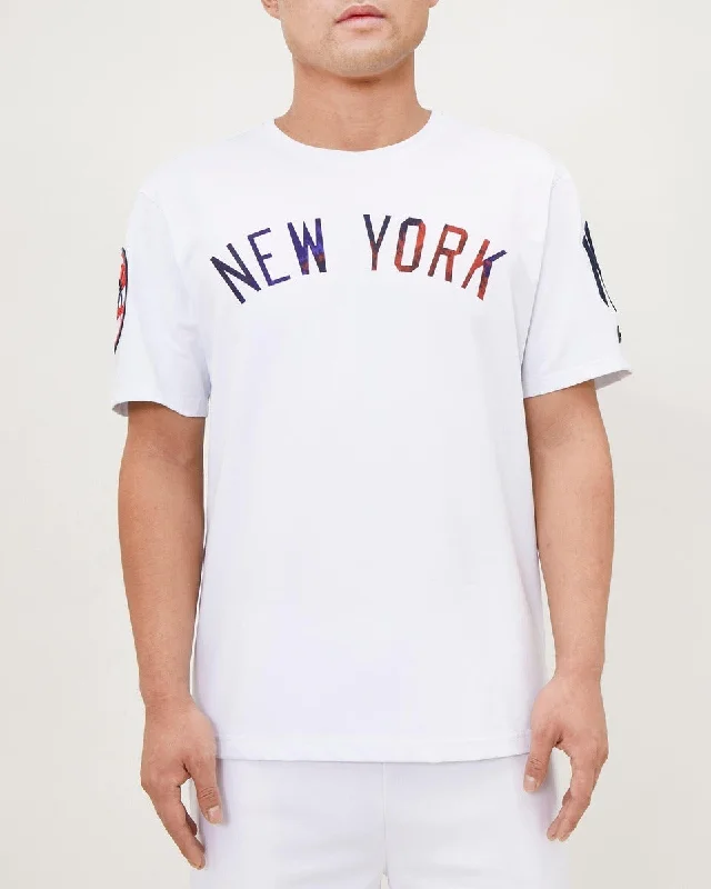 MLB NEW YORK YANKEES DIP DYE PRO TEAM MEN'S TOP (WHITE)