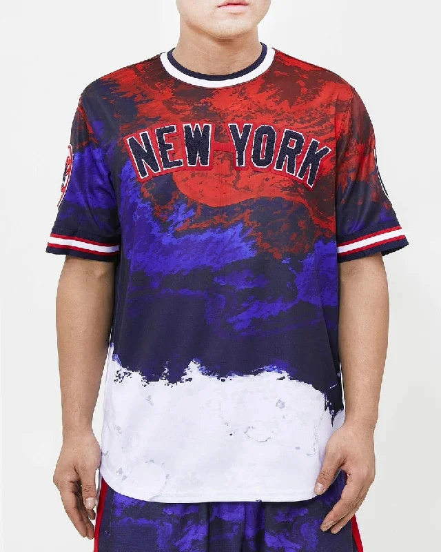 MLB NEW YORK YANKEES PRO TEAM DIP DYE MEN'S TAPING TOP (RED/WHITE/BLUE)