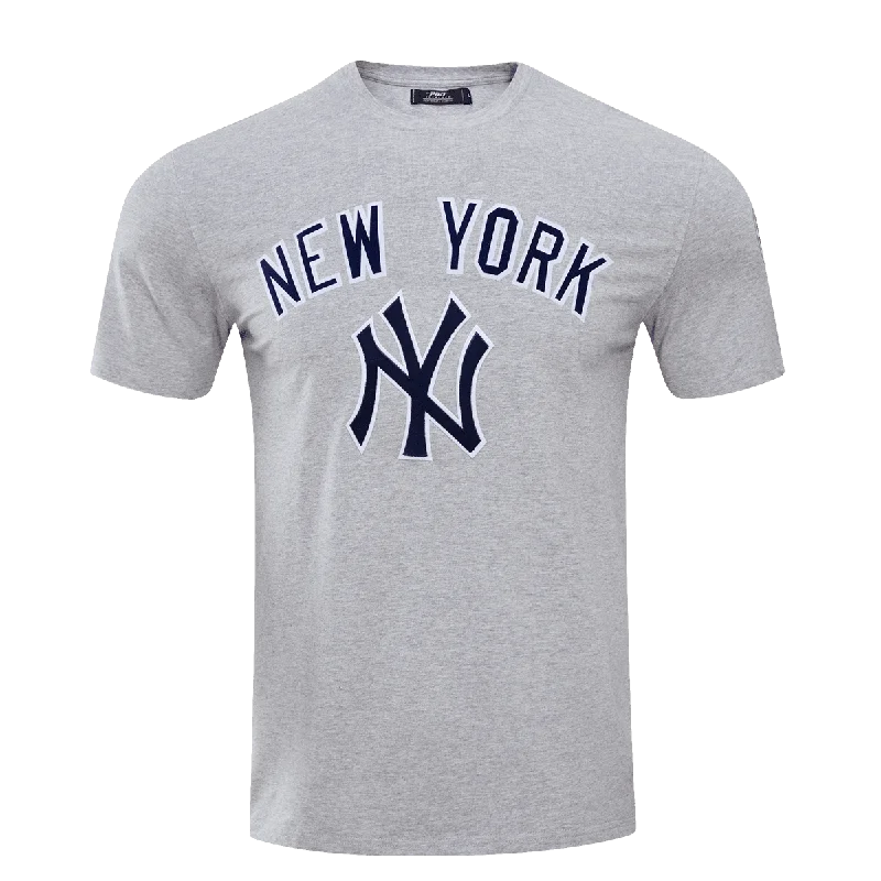 MLB NEW YORK YANKEES CLASSIC BRISTLE MEN'S TOP (HEATHER GREY)