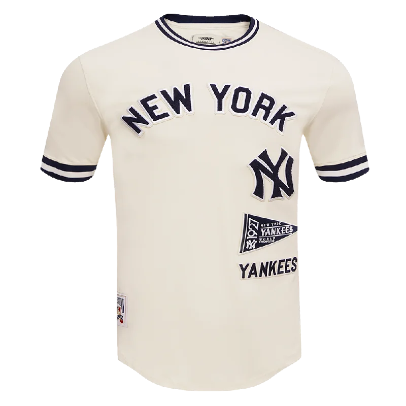 MLB NEW YORK YANKEES RETRO CLASSIC MEN'S TOP (EGGSHELL/ MIDNIGHT NAVY)