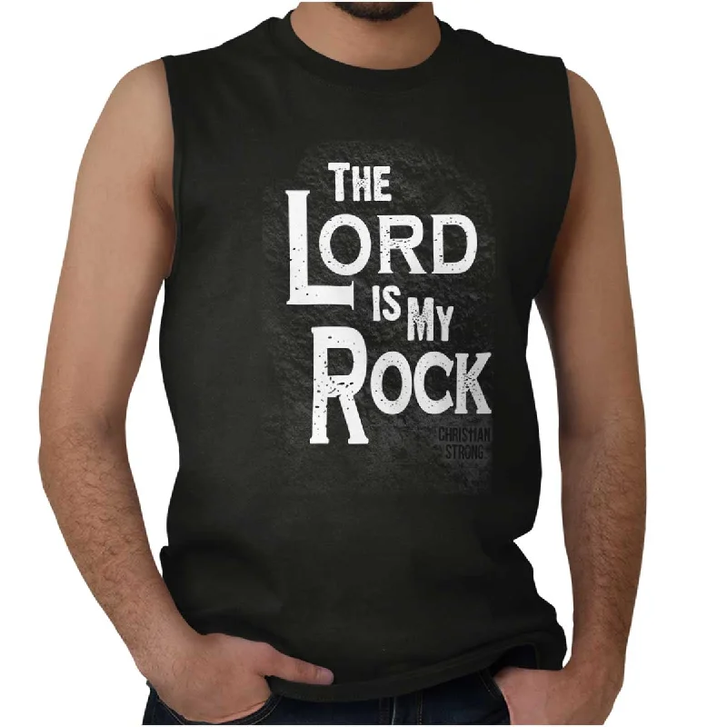 Lord Is My Rock Sleeveless T-Shirt