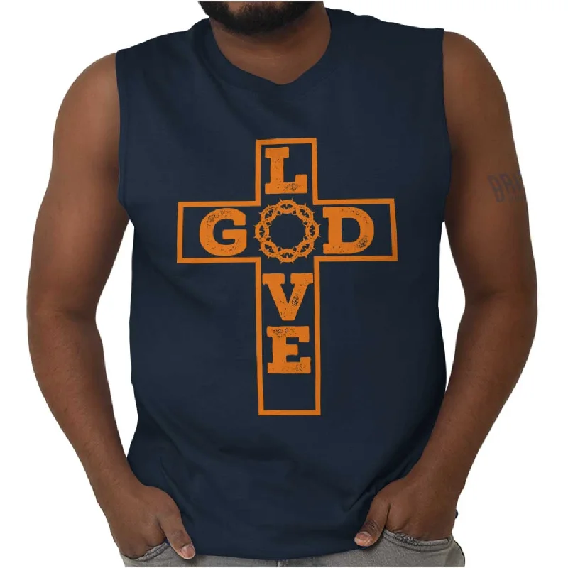 Love God Sleeveless T-Shirt