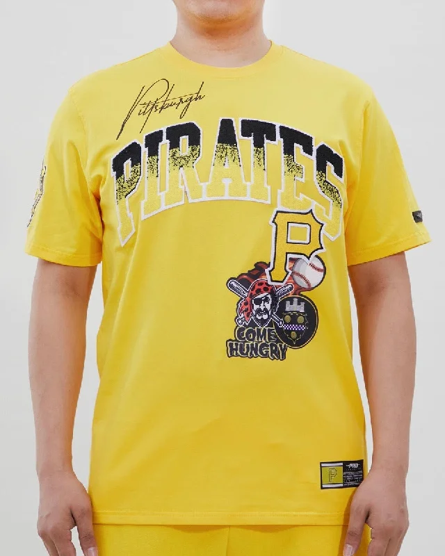 MLB PITTSBURGH PIRATES HOMETOWN MEN'S TAPING TOP (YELLOW)