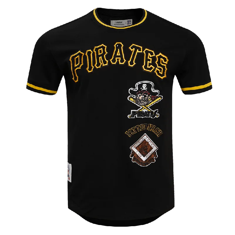 MLB PITTSBURGH PIRATES RETRO CLASSIC MEN'S TOP (BLACK/YELLOW)